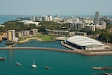 Darwin waterfront precinct aerial NT govt pic