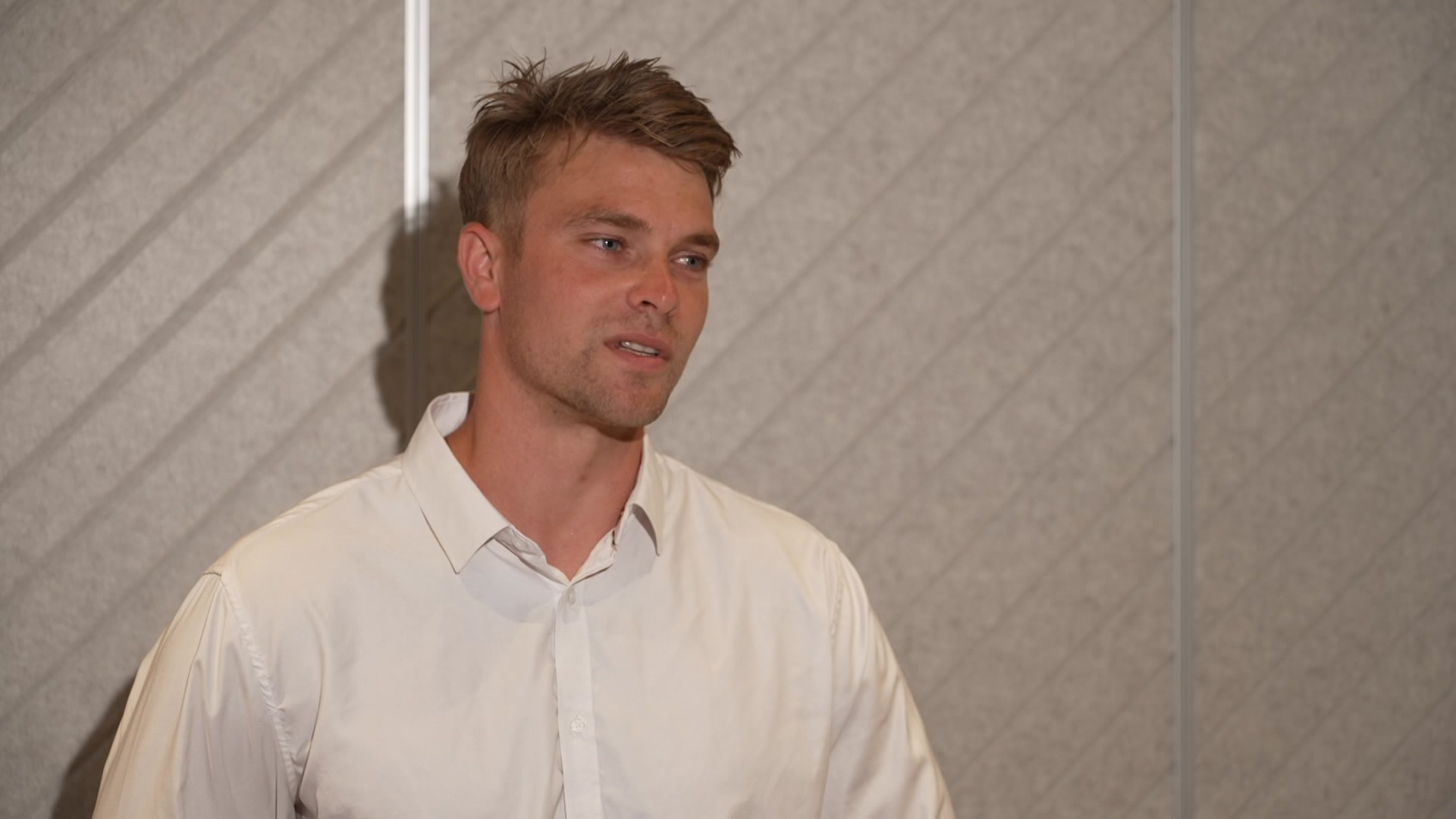 A man looking at the camera 