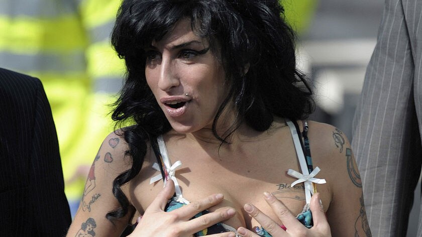 Winehouse had long struggled with drugs and alcohol abuse.