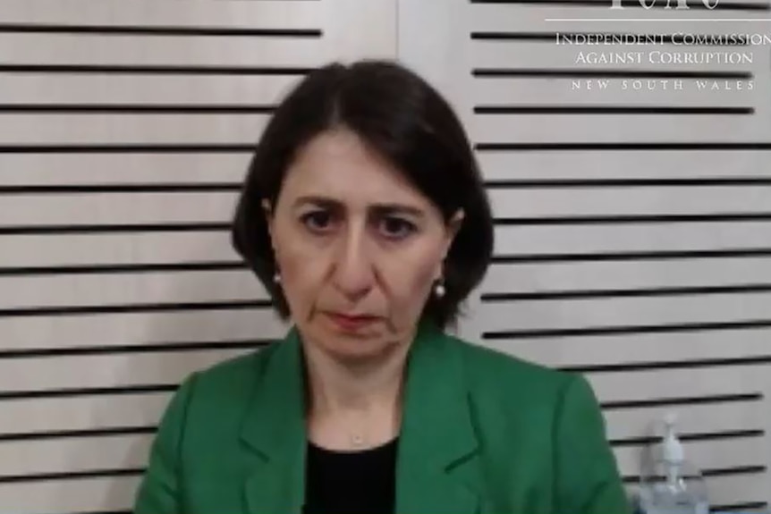 Gladys Berejiklian gives evidence at the ICAC