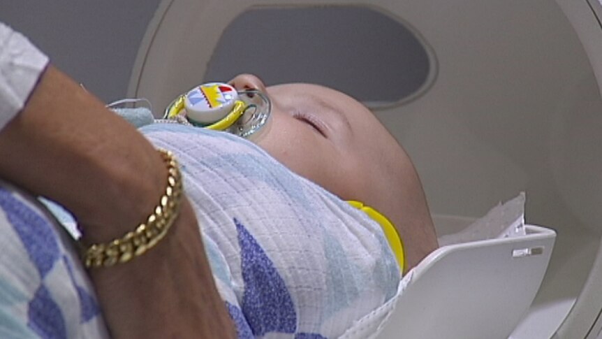Researchers scan baby Levi