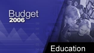 Budget 2006 - Education