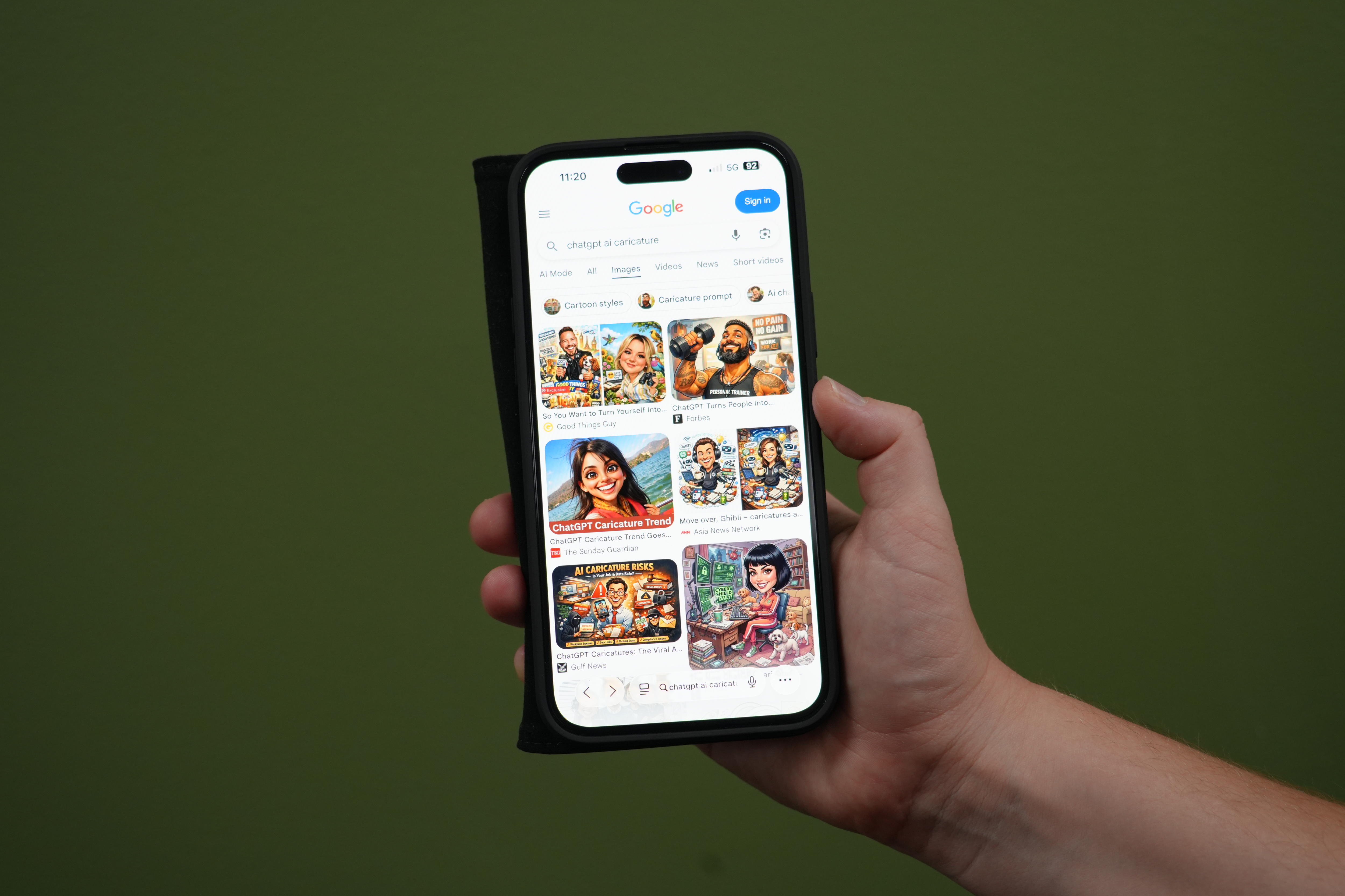 Why you should think twice before jumping on the AI caricature trend