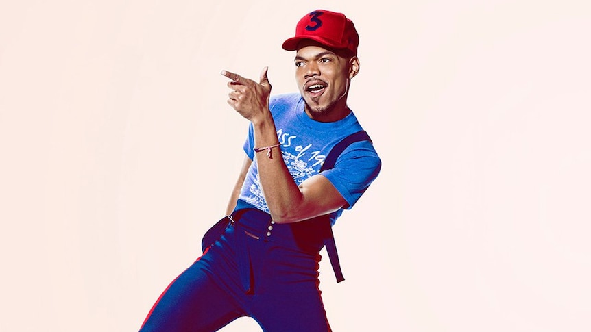 An SNL promo shot of Chance The Rapper for PBS, 2016