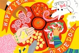 A colourful illustration to celebrate Chinese New Year.