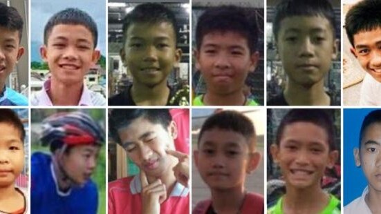 Collage of 12 boys.