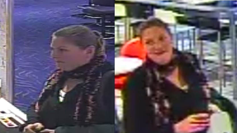 CCTV footage of woman believed to be Rose-Marie Sheehy