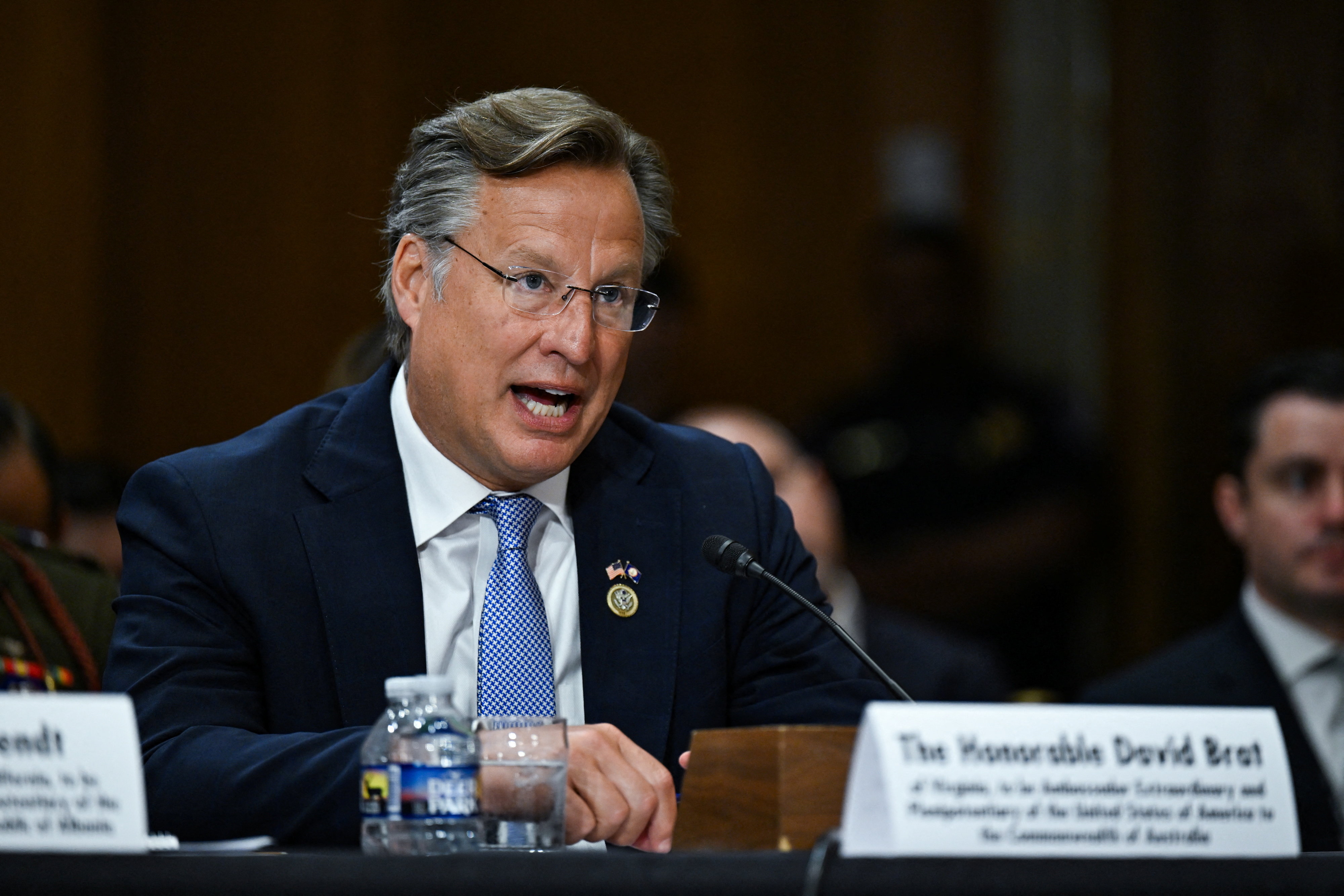 David Brat confirmed as US ambassador to Australia