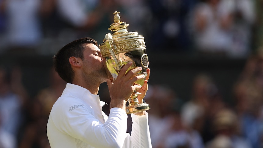 Novak Djokovic beats Nick Kyrgios to win seventh Wimbledon, 21st grand slam title