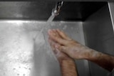 The first group of participants were filmed washing their hands and then watched the clip back via the app.
