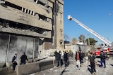 Police headquarters destroyed by suicide attack