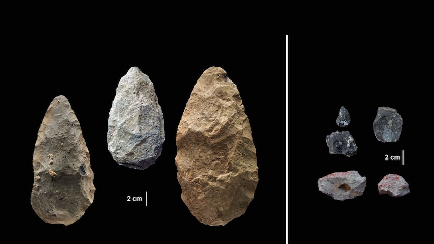 Olorgesailie handaxes, points and pigments.