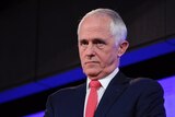Malcolm Turnbull frowning