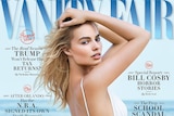 The August 2016 cover of Vanity Fair featuring Margot Robbie.