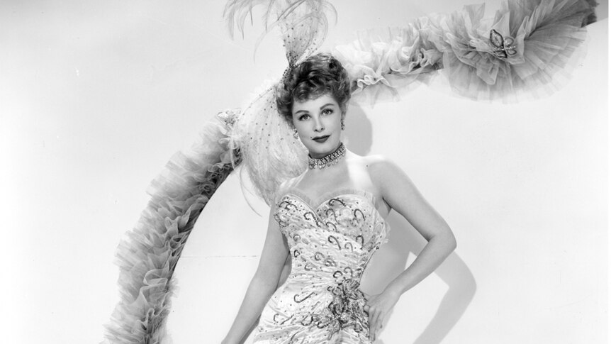 Arlene Dahl in the 1953 film Here Comes the Girls.