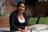 Aurora, a former FARC child recruit