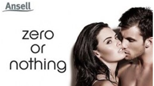 Ansell zero or nothing ad