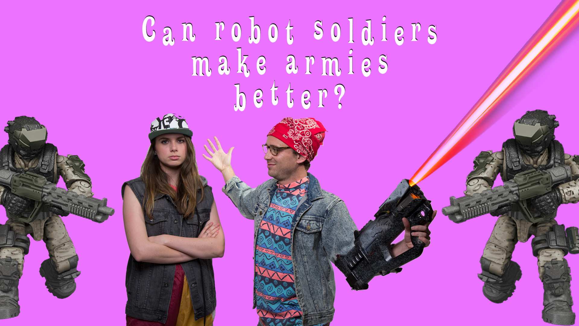 Can robot soldiers make armies better?