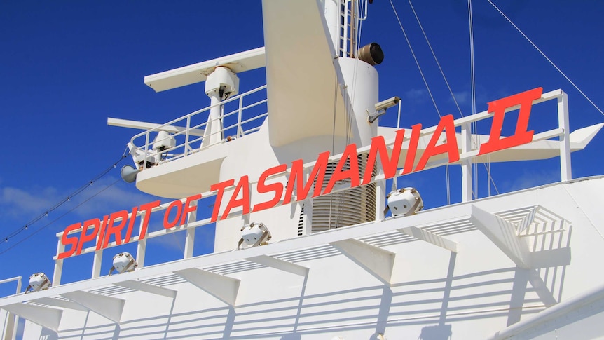Spirit of Tasmania ferry top decks