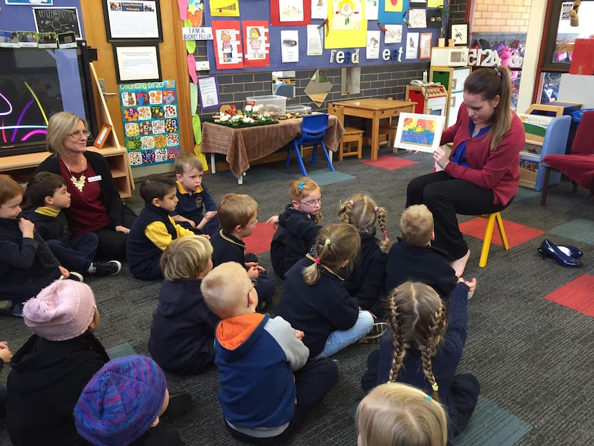 Children at Fraser Primary School