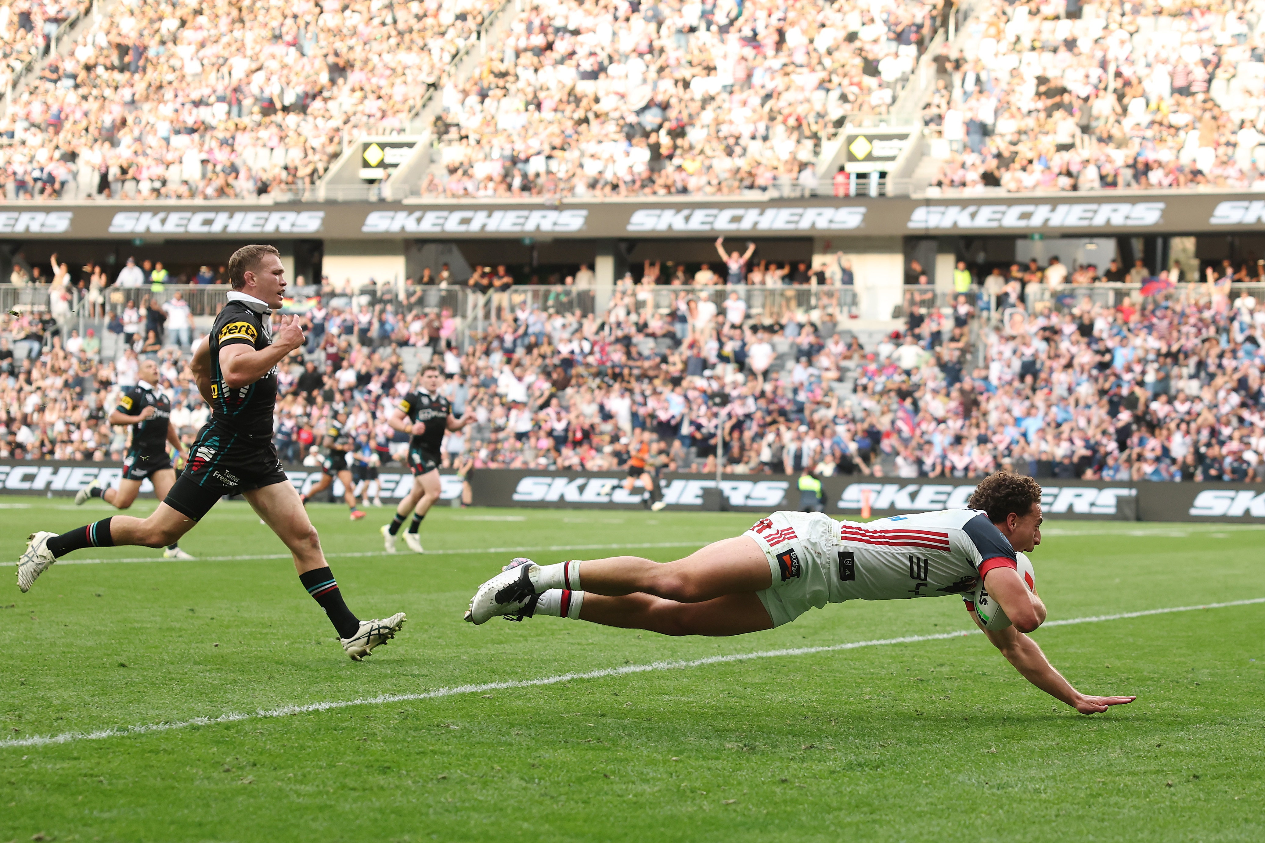 Live: Marky Mark magic puts Roosters on top in blockbuster semi