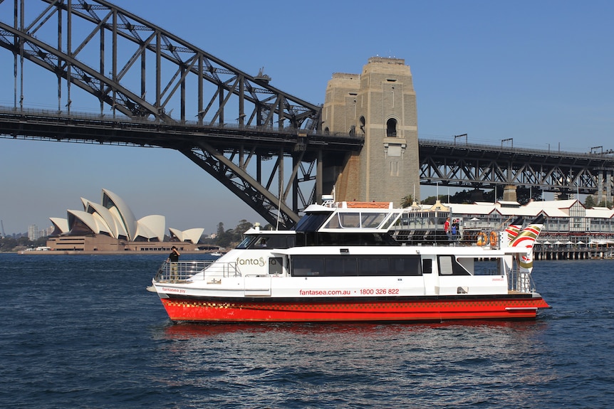 A cruise on Sydney Harbour. 