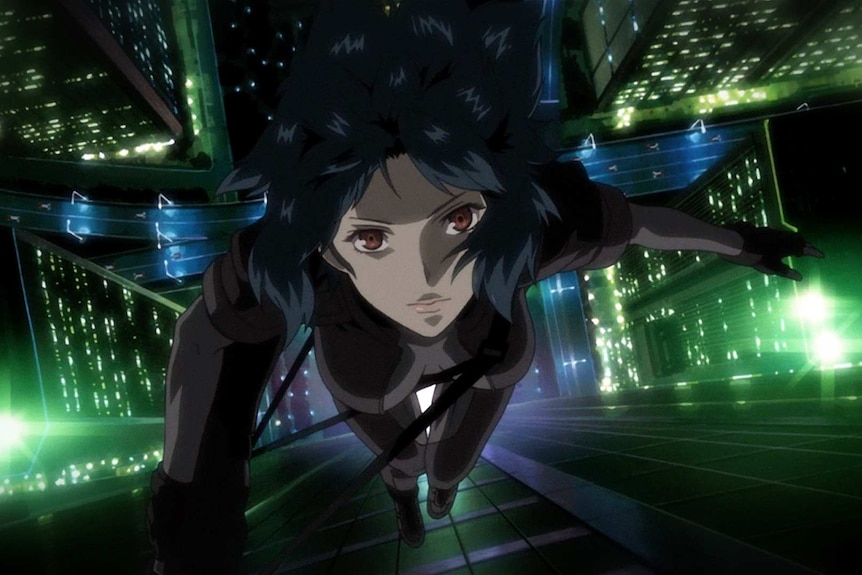 Major in the original Ghost in the Shell anime