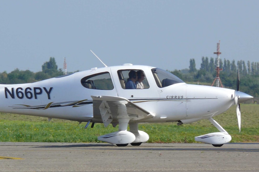 A light aircraft