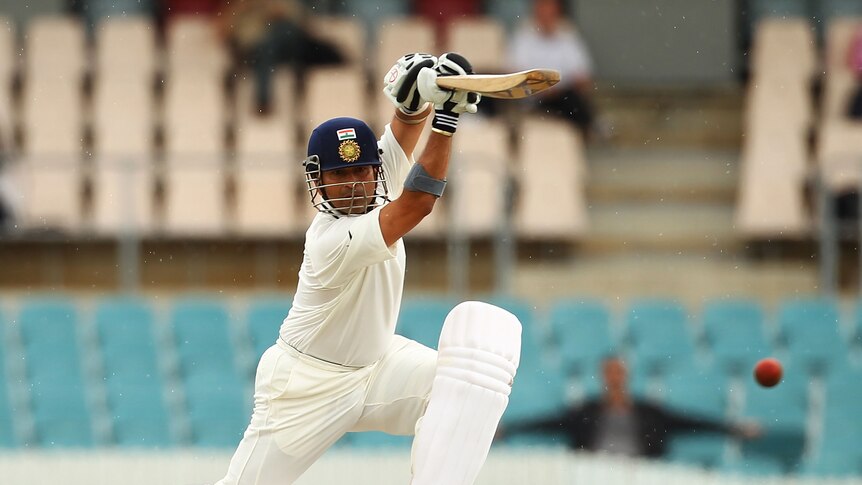 Tendulkar shows picture perfect form
