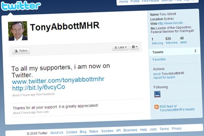 Tony Abbott (Twitter)