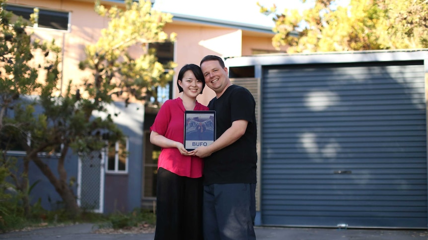 Film editor Ben Holmes and his wife Zhang He.