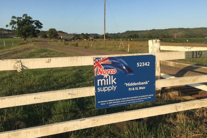 Norco sign on paddock fence