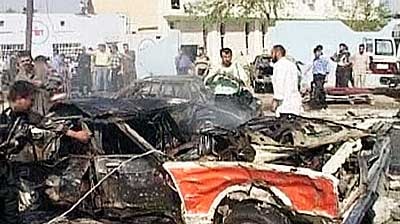 Mosul car explosion