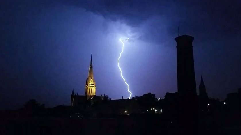 Storm over Bendigo