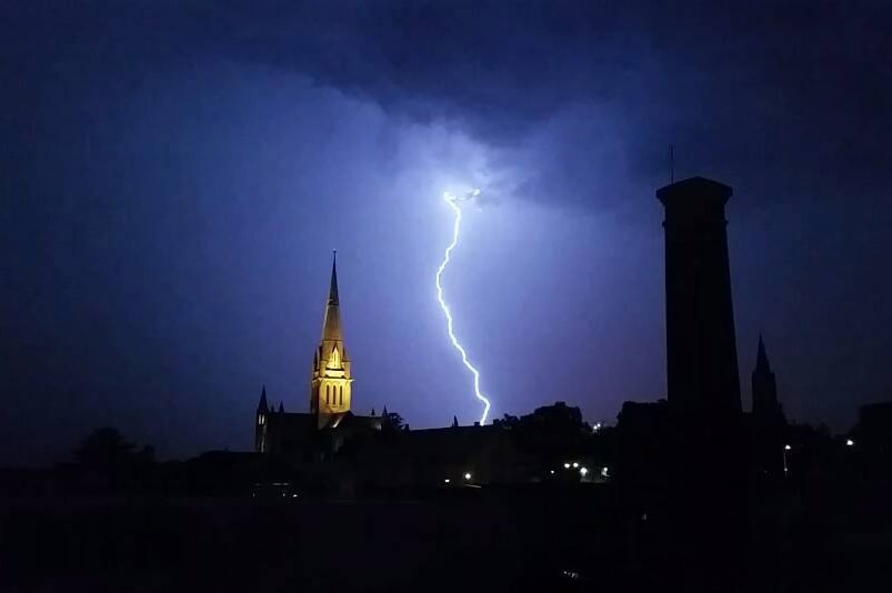 Storm over Bendigo