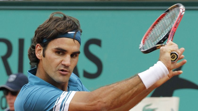 Top seed ... Roger Federer (File photo)