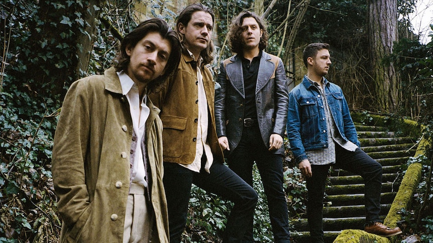 A 2018 press shot of Arctic Monkeys