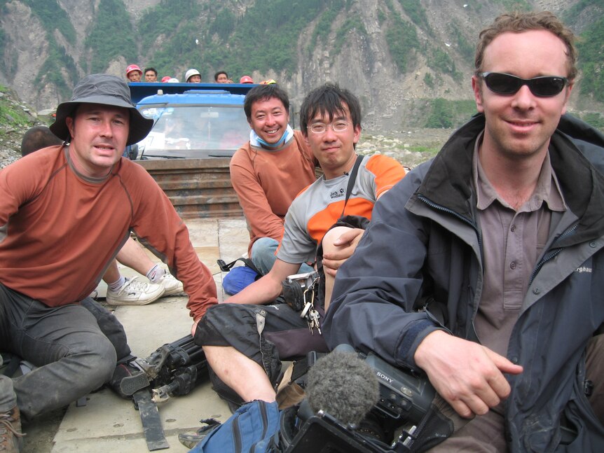 China correspondents - Stephen and crew