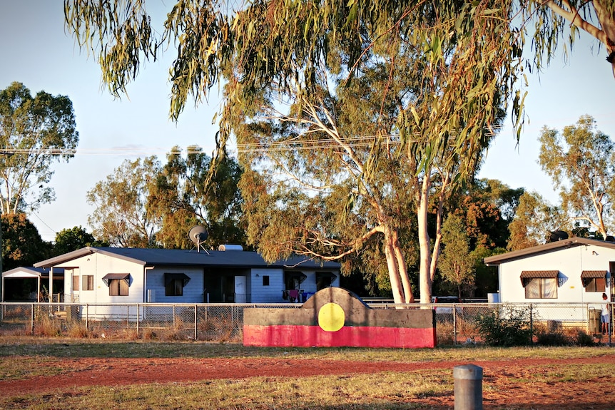 A street scene in Doomadgee.