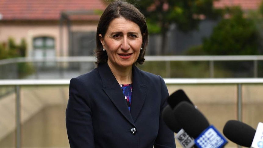 Premier Gladys Berejiklian at press conference