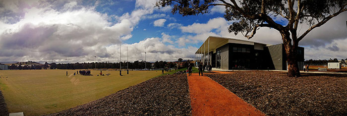 The centre includes a new home for the Brumbies, teaching, research and sporting facilities.