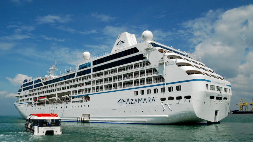 A file image of the Azamara Quest, a cruise ship operated by Florida-based Royal Caribbean Cruises.