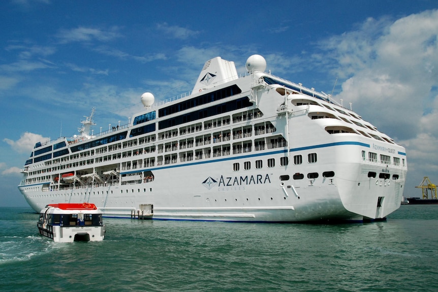 A file image of the Azamara Quest, a cruise ship operated by Florida-based Royal Caribbean Cruises.