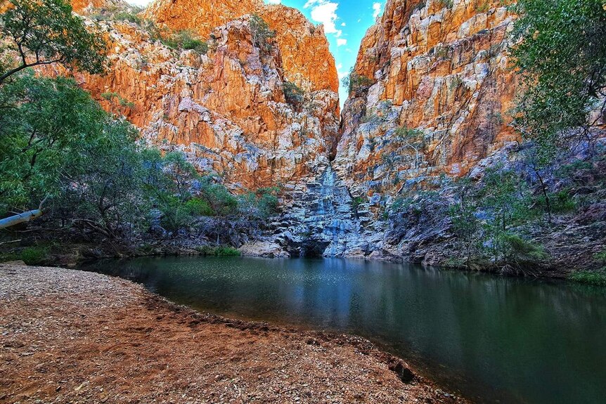 A pristine outback waterhole
