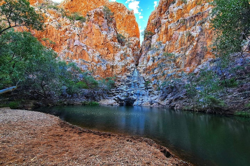 A pristine outback waterhole