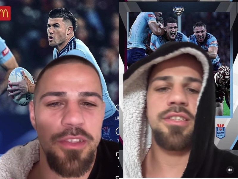 Australian boxer jokes about domestic violence spike on Origin night