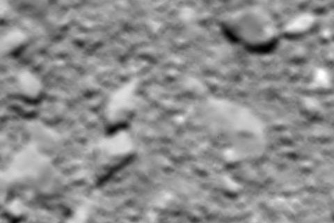 The last image taken by Rosetta