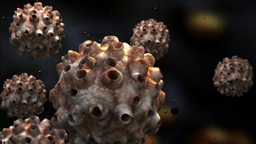 Digital concept image of HPV