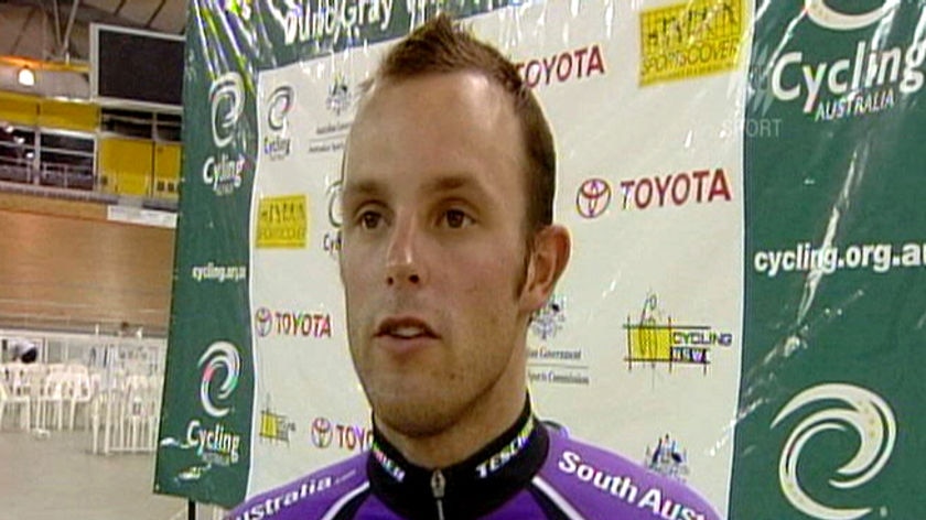Olympic cyclist Mark Jamieson.