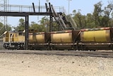 Lead is transported via rail